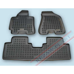 Car rubber floor mats black HYUNDAI TUCSON (2004-2010) 201604