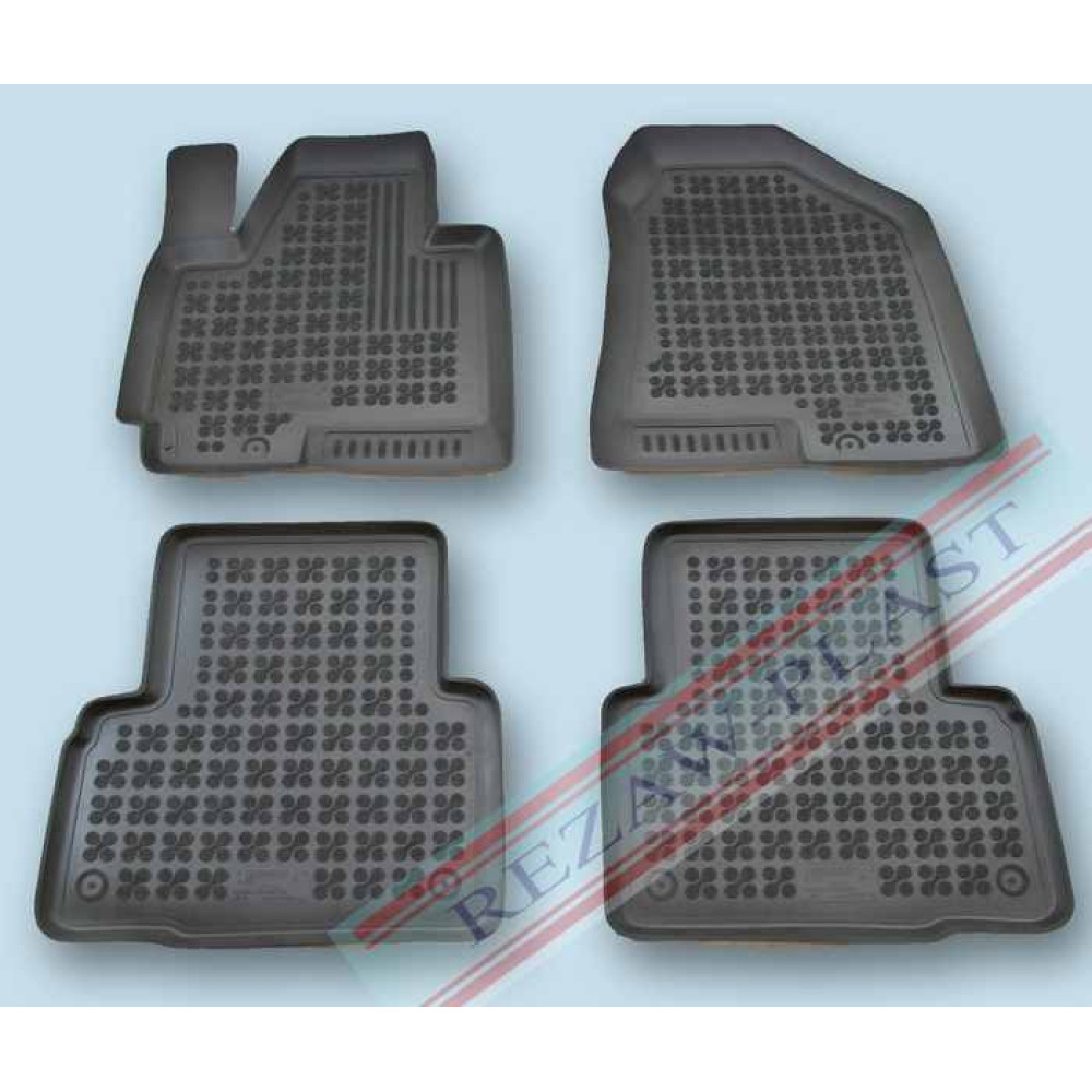 Alfombrillas de goma negras para Hyundai ix35 (2010-...) 201607