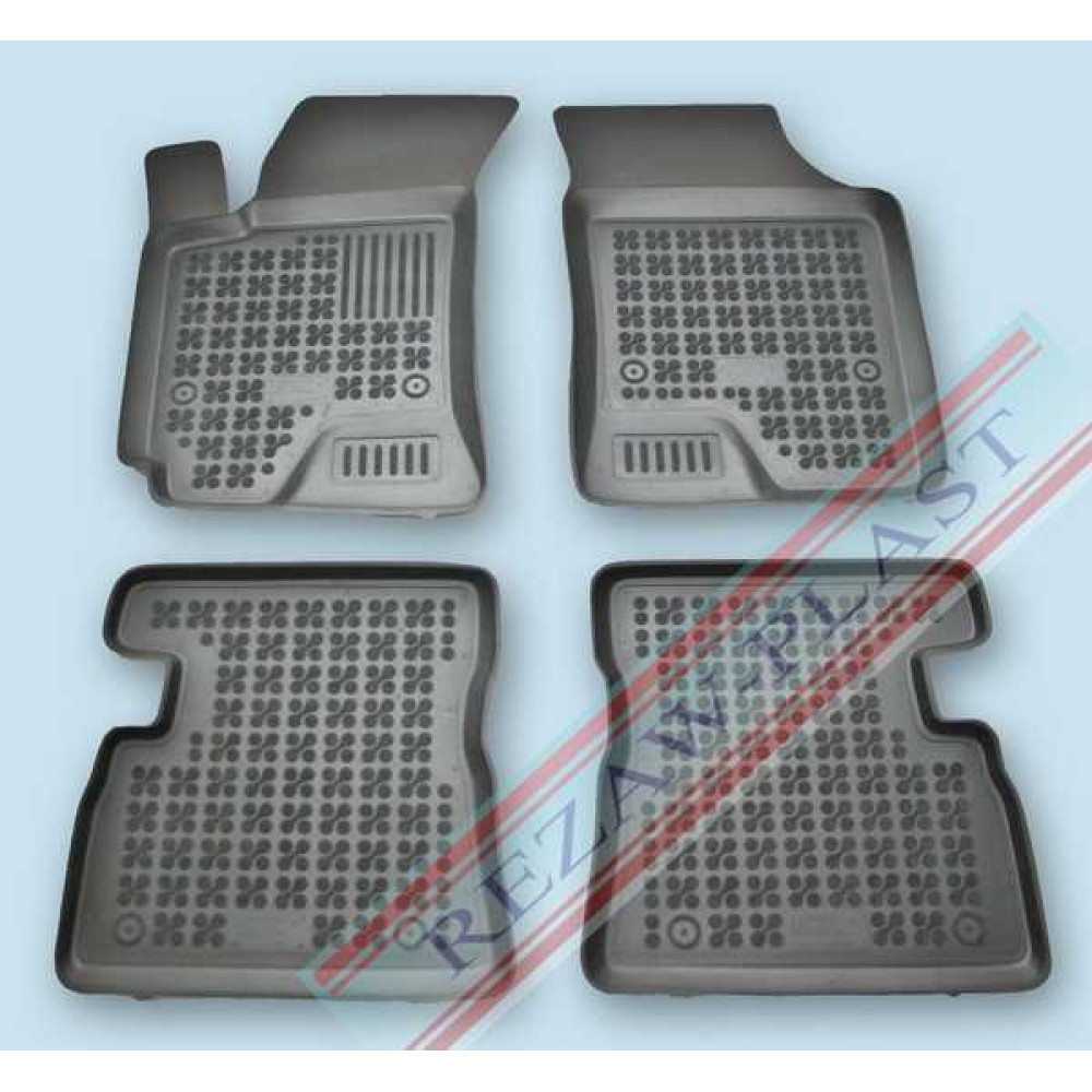 Car rubber floor mats black HYUNDAI GETZ (2003-...)  201608