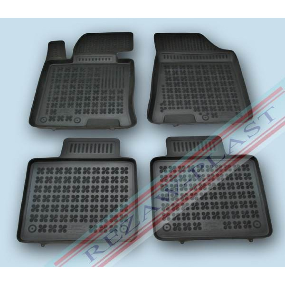 Car rubber floor mats black HYUNDAI i40 (2011-...)  201611