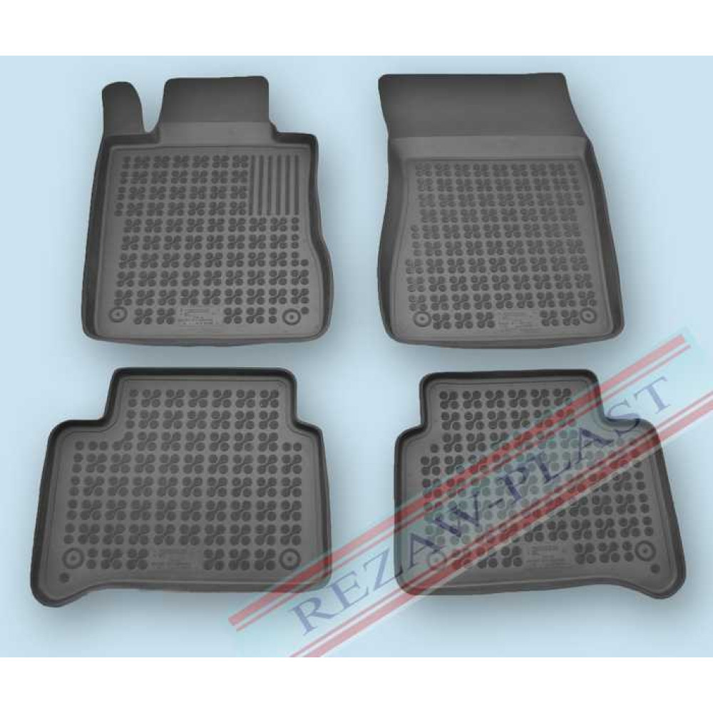 Car rubber floor mats black MB E-class W211 (2002-2009)  201702