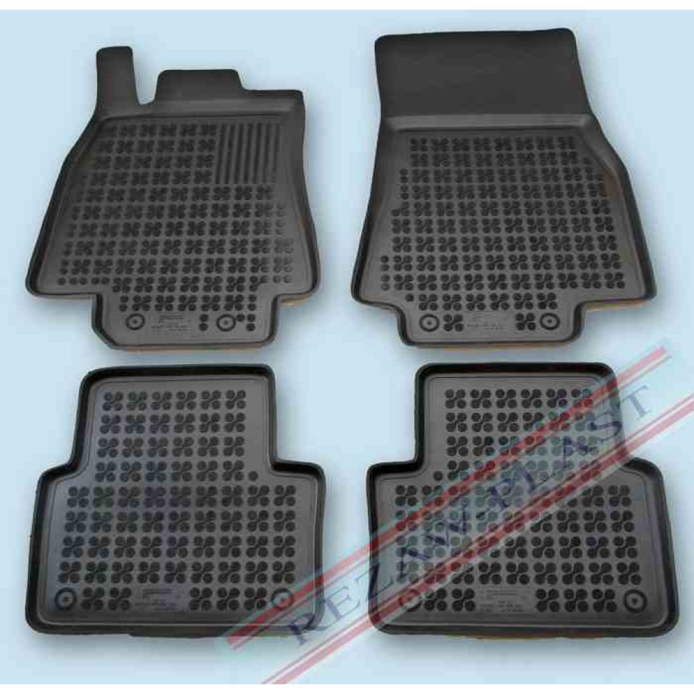 Car rubber floor mats black MB A-class W169 (2004-...) 201704
