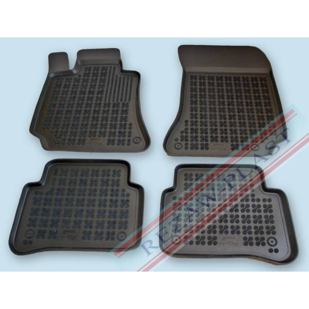 Car rubber floor mats black MB E-class W212 (2009-...)  201707