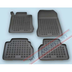 Car rubber floor mats black MB E-class W210 (1995-2003)  201708