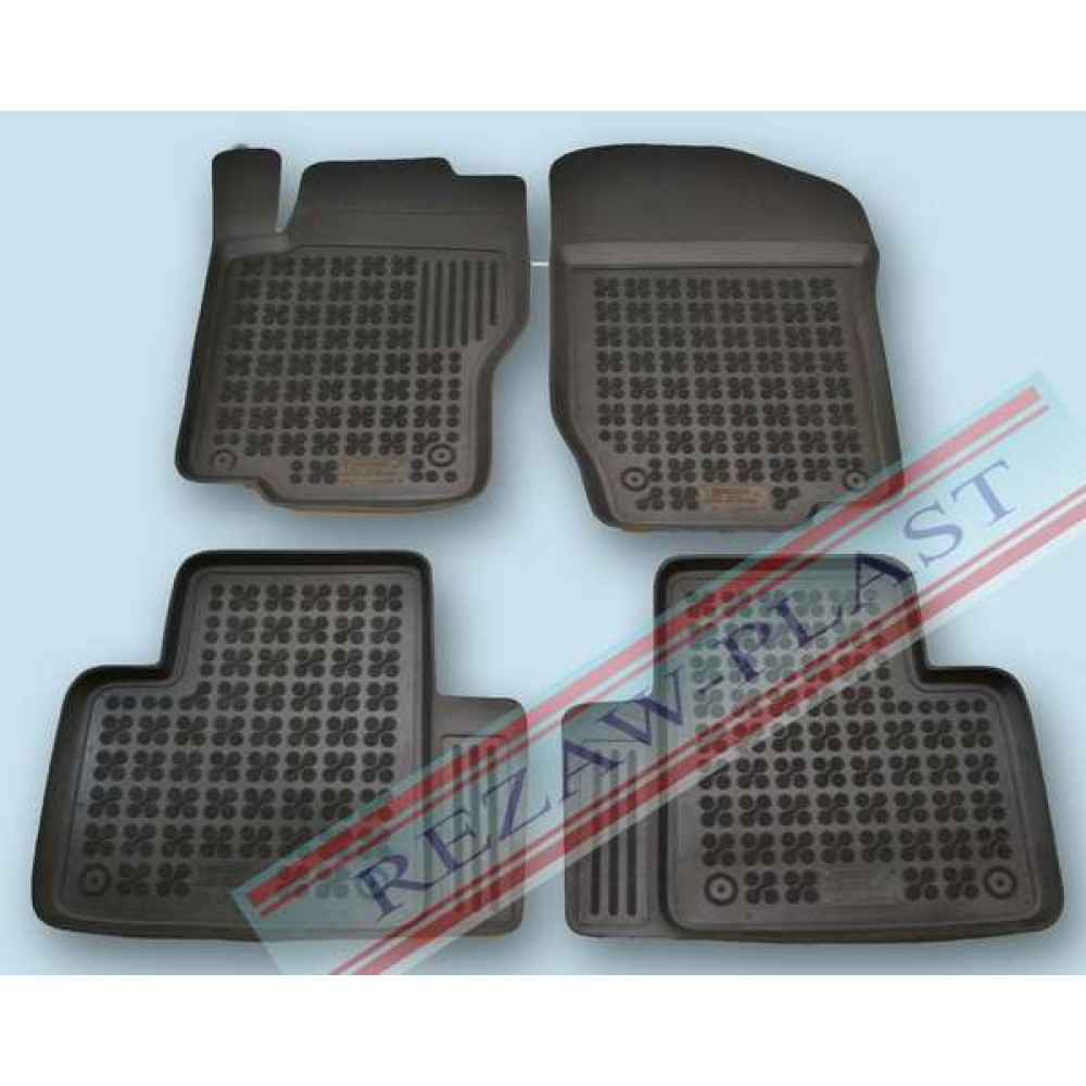 Car rubber floor mats black MB ML-class W164 (2005-2011)  201709
