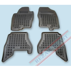 Car rubber floor mats black NISSAN PATHFINDER III (2005-2012)   201804