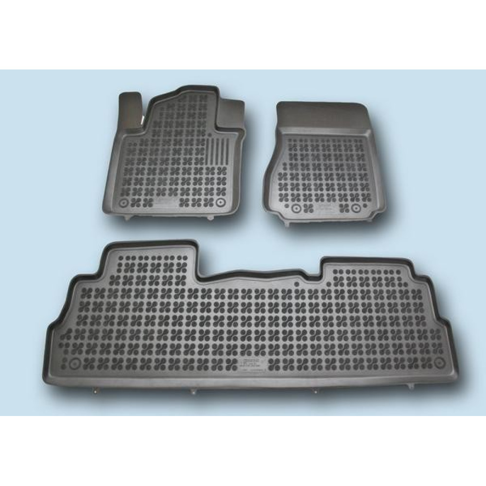 Car rubber floor mats black NISSAN NV 200 (2009-...)  201814