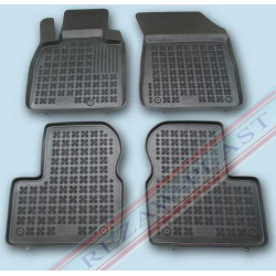 Car rubber floor mats black NISSAN MICRA IV  (2010-...) 201817