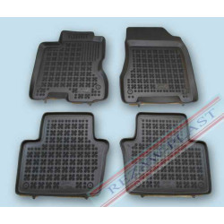 Car rubber floor mats black RENAULT KOLEOS (2008-...)  201909