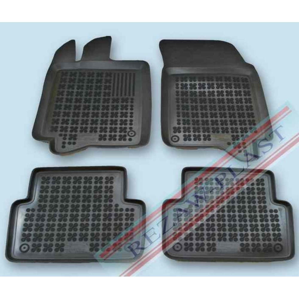 Alfombrillas de goma negras para coche RENAULT LAGUNA II (2001-2007) 201912