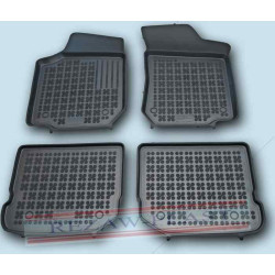 Car rubber floor mats black SEAT LEON I (1999-2005)  200201