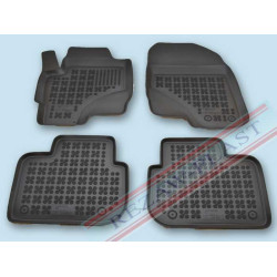 Car rubber floor mats black MITSUBISHI COLT (5d.) (2009-...)  202301