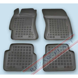 Car rubber floor mats black SUBARU FORESTER III (2008-2013) 202701