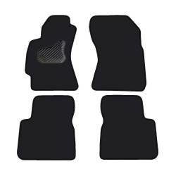 Alfombrillas textiles negras para coche SUBARU FORESTER (2008-2013) ECONÓMICAS