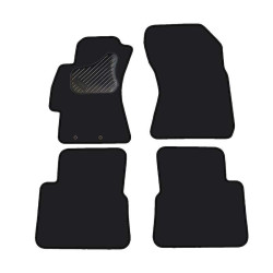 Alfombrillas textiles negras para coche SUBARU IMPREZA (2007-...) ECONÓMICAS