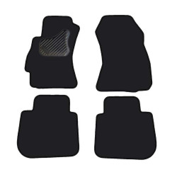 Car textile mats black SUBARU LEGACY (2009-...) ECONOMIC