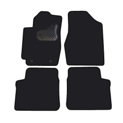 Car textile mats black TOYOTA CAMRY (2001-2006) ECONOMIC