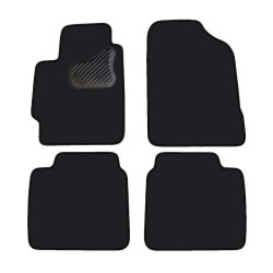 Car textile mats black TOYOTA CAMRY (2006-...) ECONOMIC