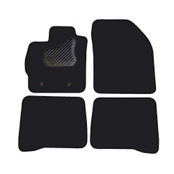 Car textile mats black TOYOTA PRIUS (2009-...) ECONOMIC