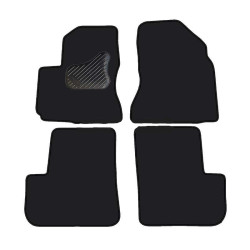 Car textile mats black TOYOTA RAV4 (2004-2006) ECONOMIC