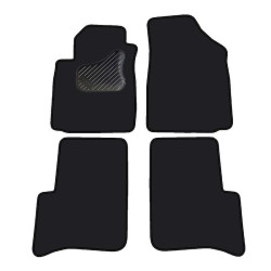 Alfombrillas textiles negras para coche TOYOTA YARIS (1999-2005) ECONÓMICAS