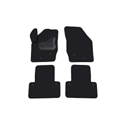 Alfombrillas textiles negras para coche VOLVO XC90 (2002-2014) LUXE